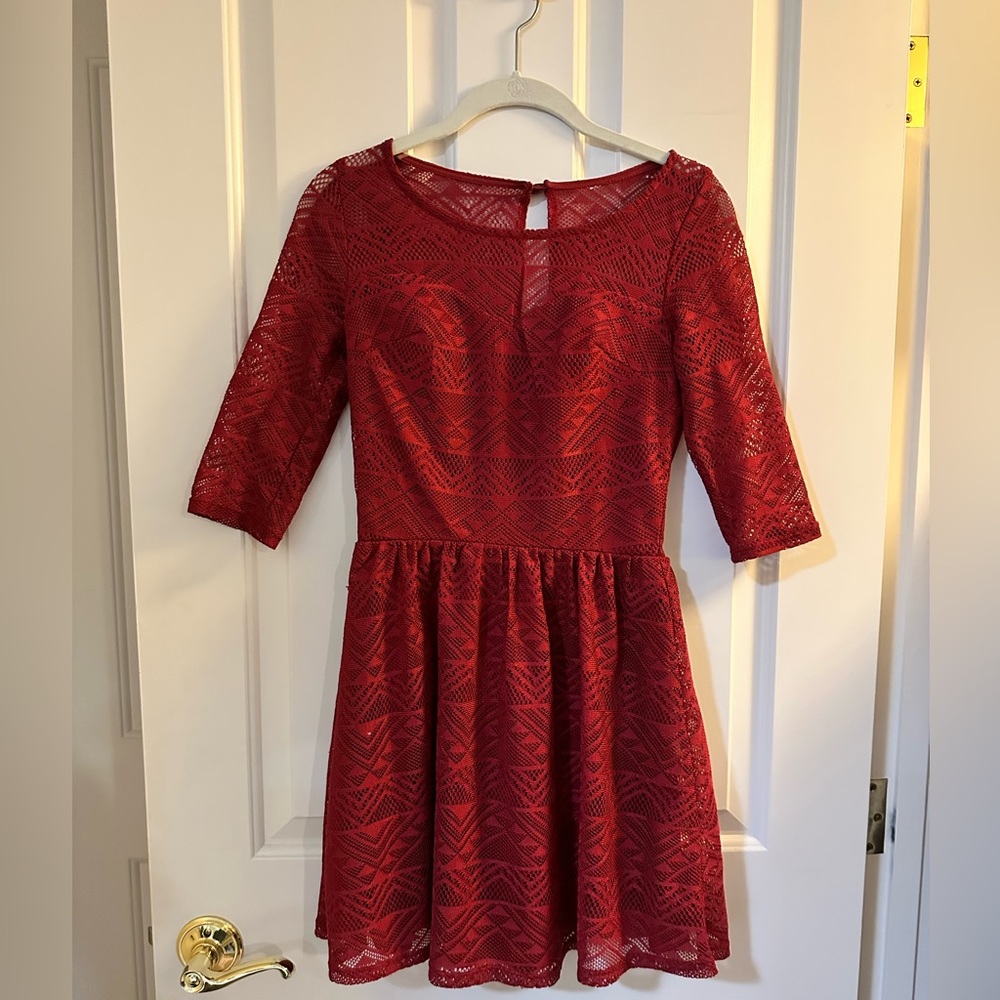 Want and Need Red Dress